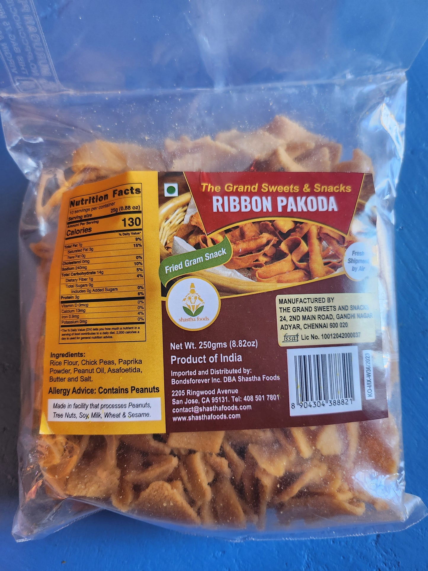 Ribbon Pakoda (250 Gm)
