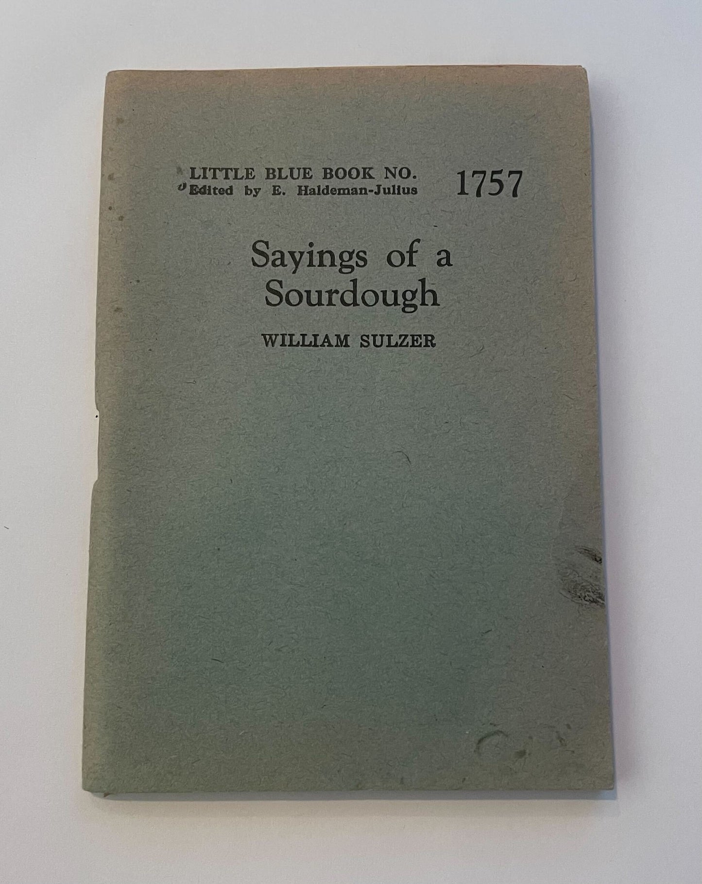 suspect pamphlets from the 1930's (Little Blue Book)