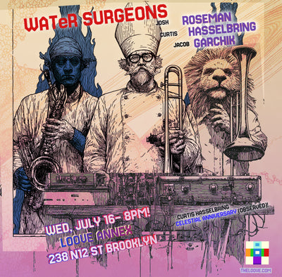 WAtER SURGEONS SPECIAL SOUFFLE!   CURHA birthday sploratorium WEDNESDAY