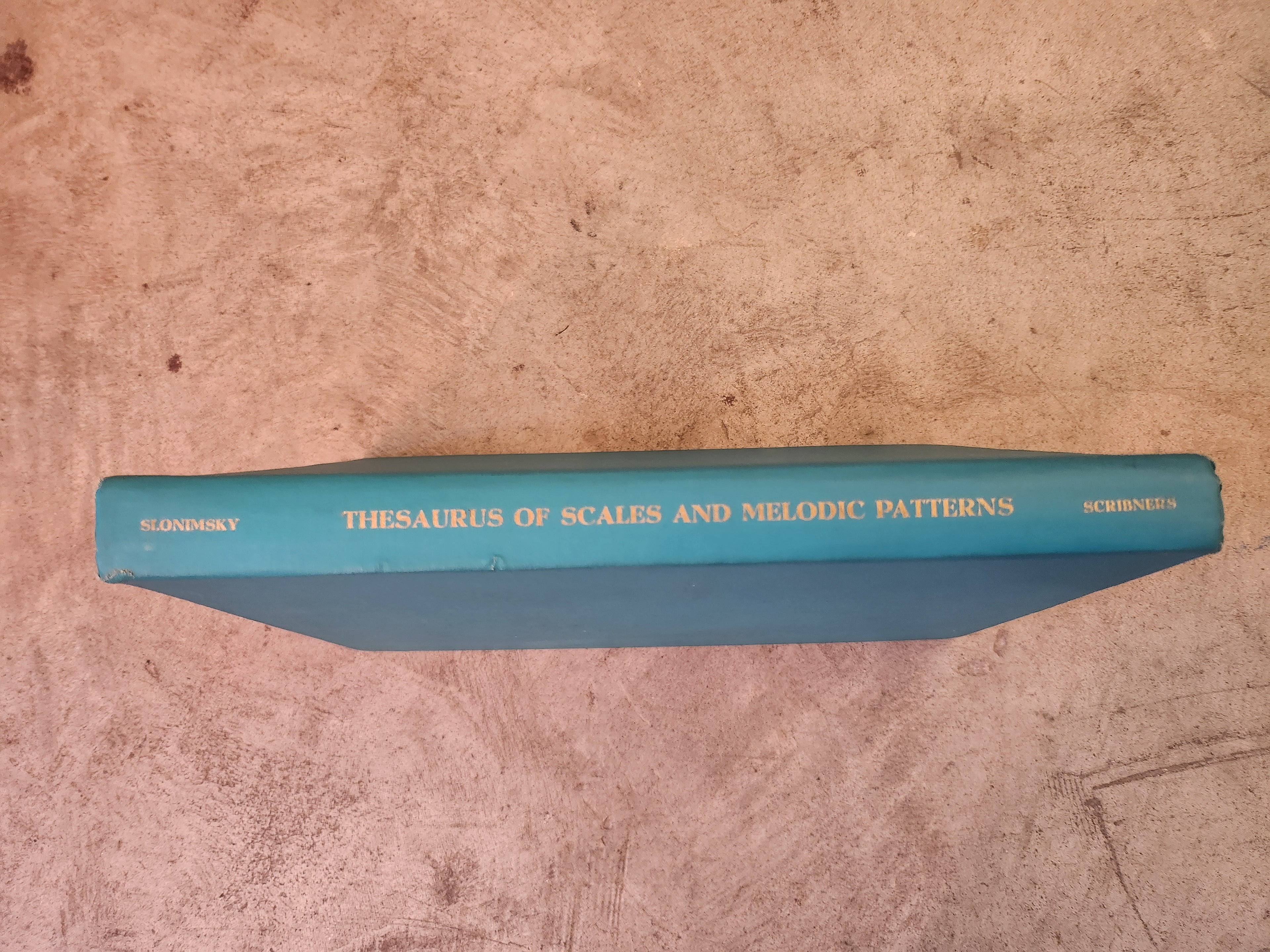 A Thesaurus of Scales & Melodic Patterns