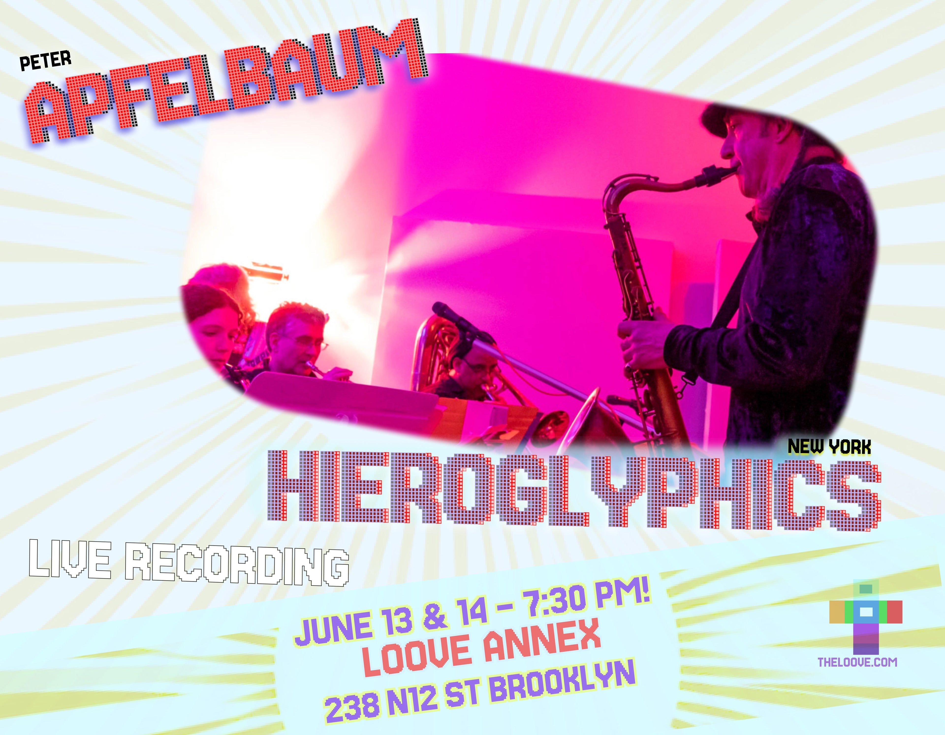 Peter Apfelbaum & the New York Hieroglyphics - live sound salon
