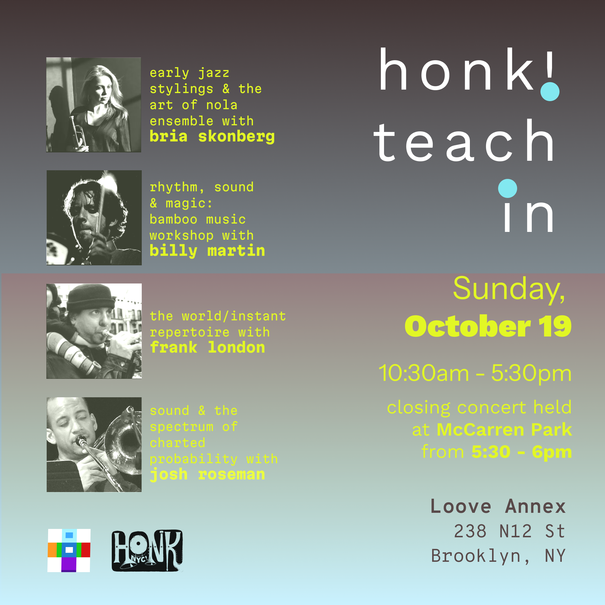 HONK! NYC Teach In
