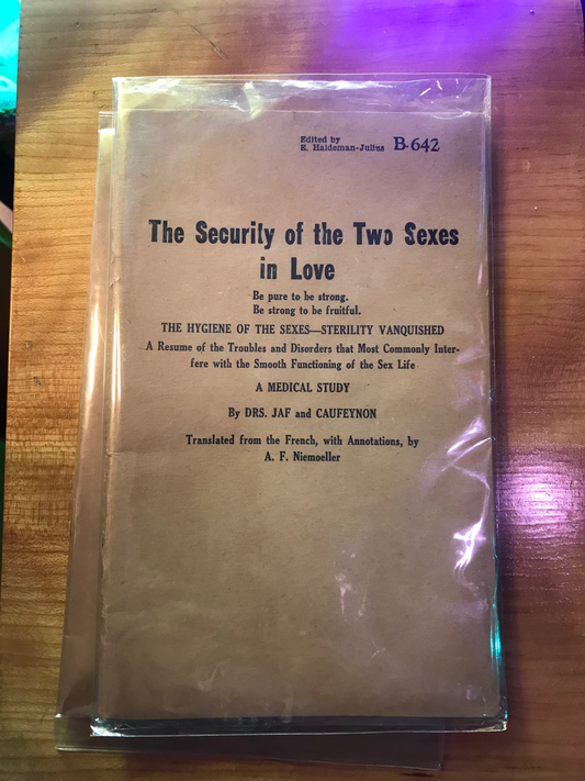 The Security of the Two Sexes in Love
