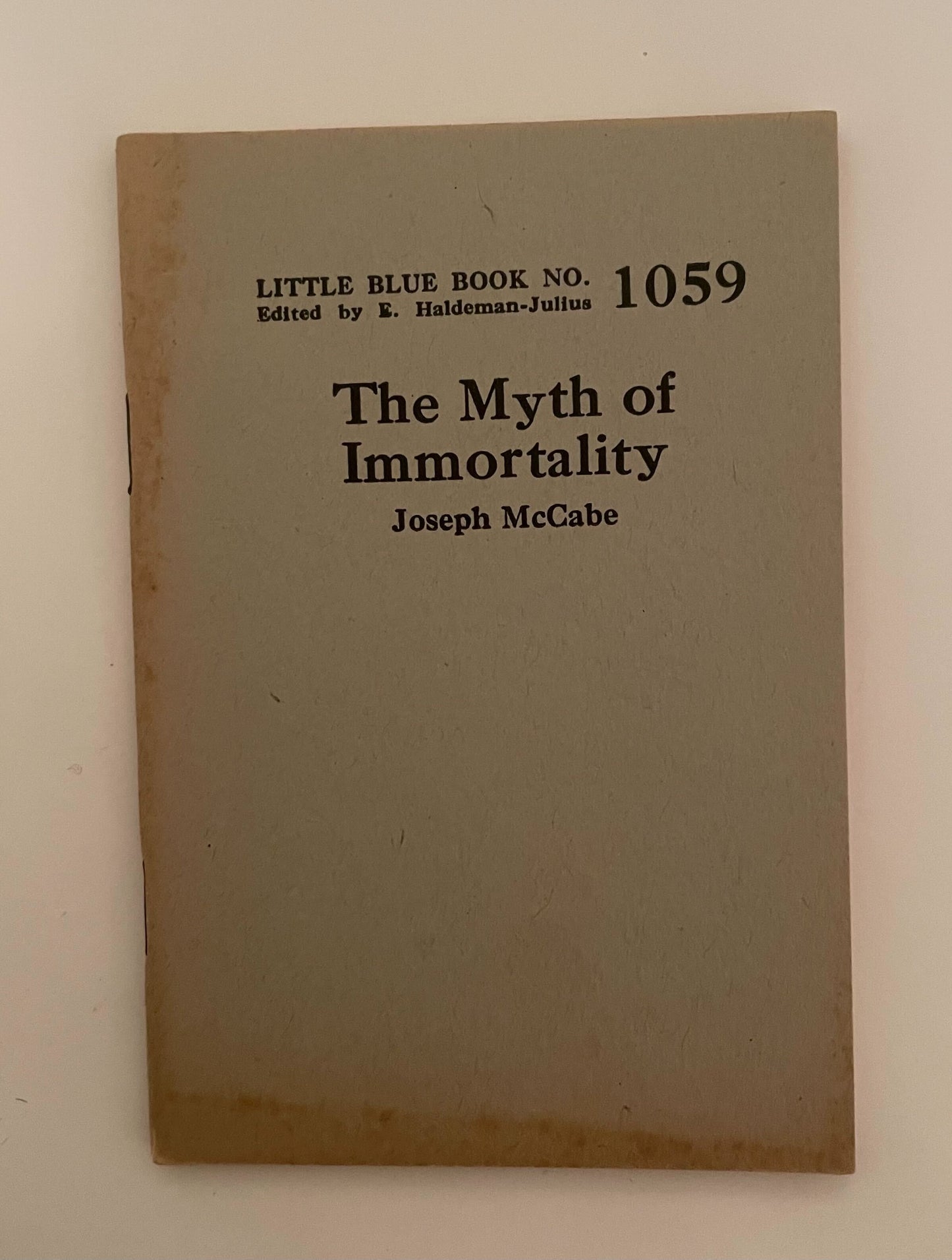suspect pamphlets from the 1930's (Little Blue Book)