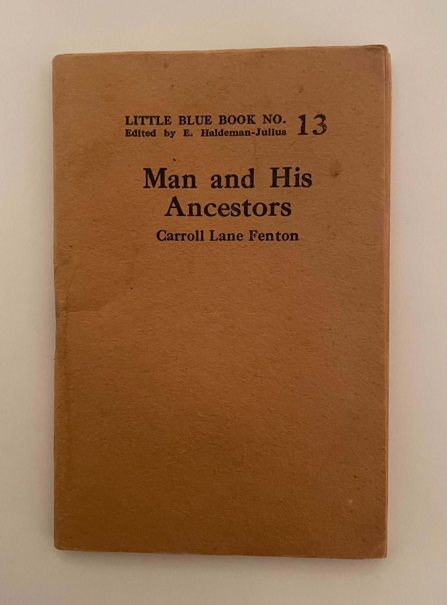 suspect pamphlets from the 1930's (Little Blue Book)