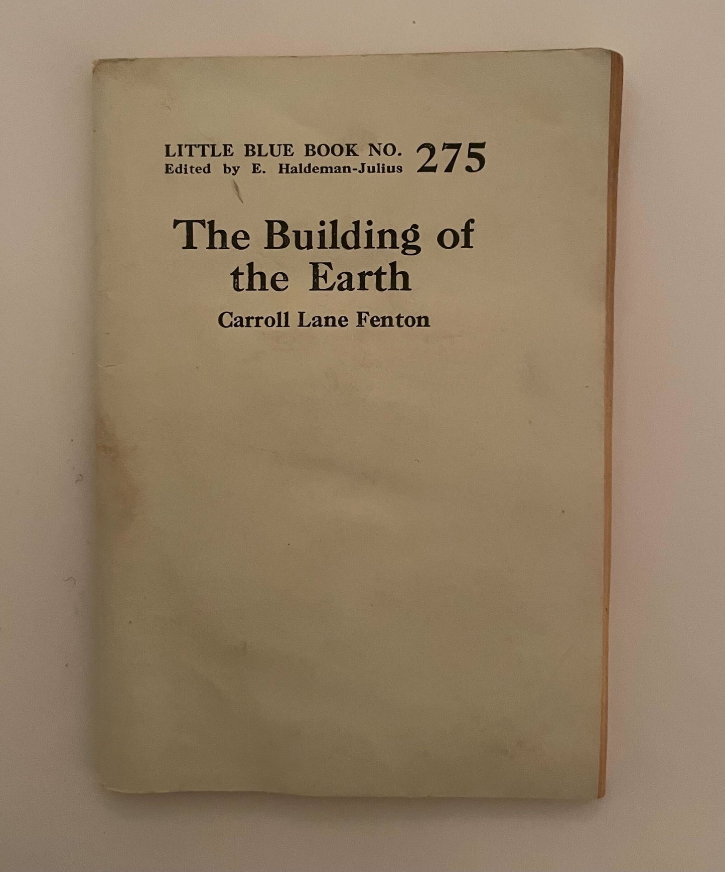 suspect pamphlets from the 1930's (Little Blue Book)