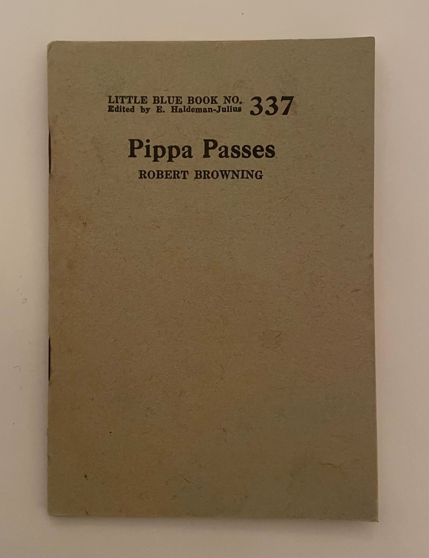 suspect pamphlets from the 1930's (Little Blue Book)