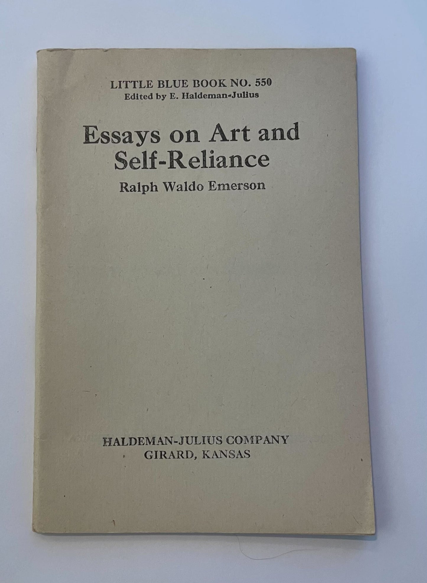 suspect pamphlets from the 1930's (Little Blue Book)