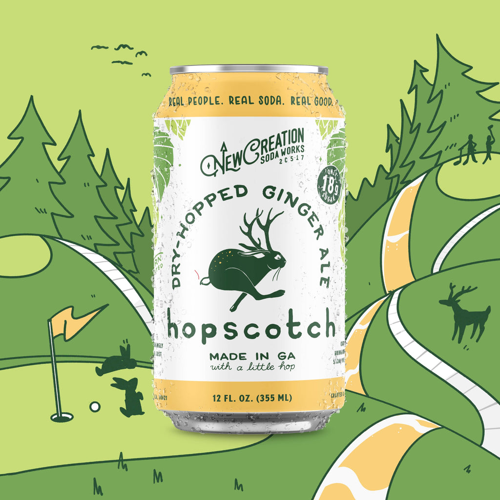 Hopscotch Dry-Hopped Ginger Ale
