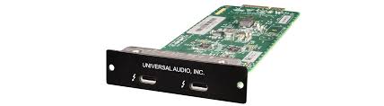 Universal Audio - Apollo 16 MKII Option Card Installed: Universal Audio Thunderbolt 2 Option Card