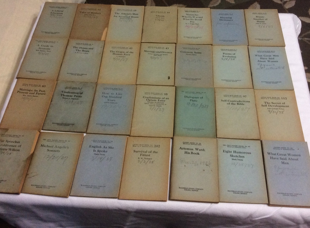 Little Blue Books (No. 11 - 742)