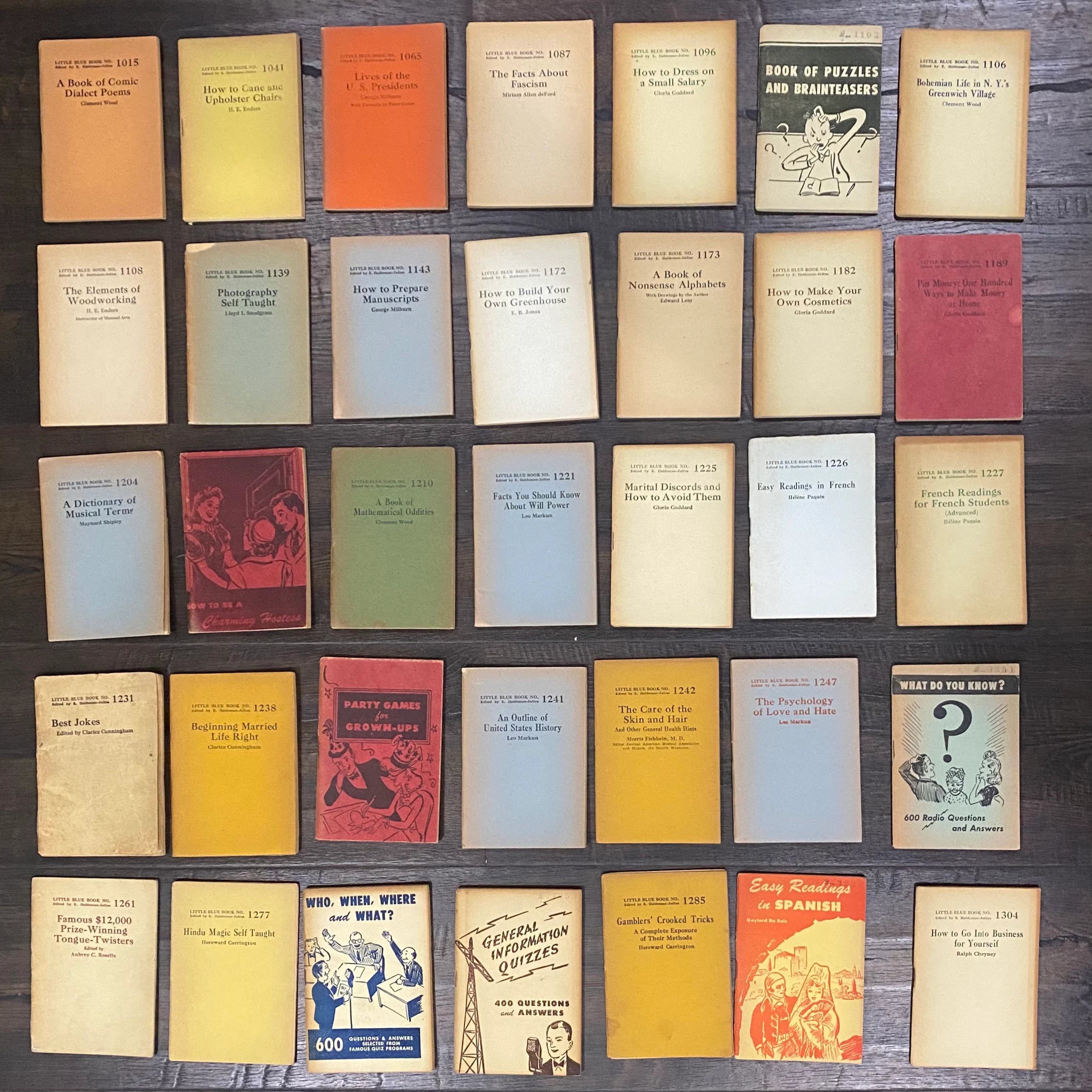 Big Blue Books (No. 5 - 902)