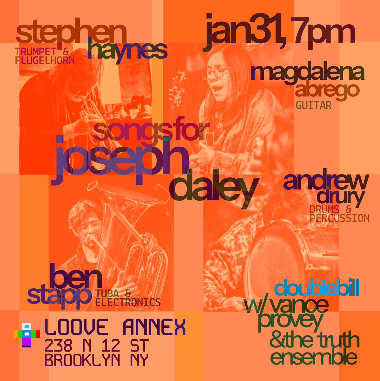 Songs for Joseph Daley w/ Stephen Haynes