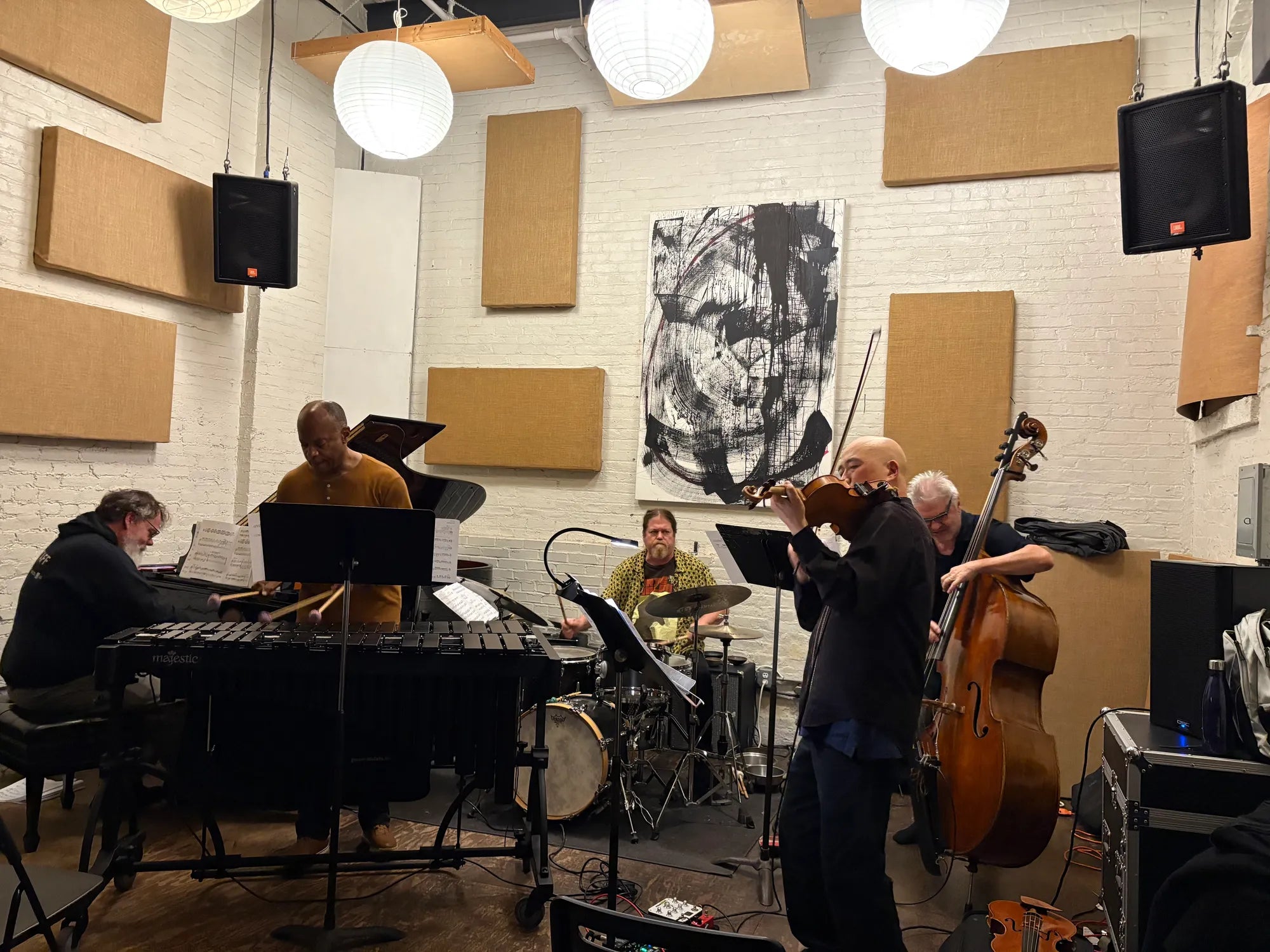 Jason Kao Hwang's RESONANCE meets Haynes Ross Baker Trio-!
