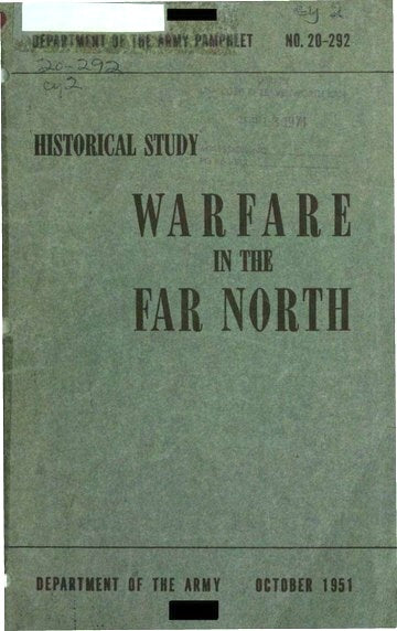 Dept. of The Army Pamphlets (1951)